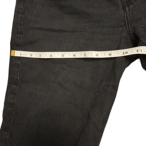Frank & Eileen Monaghan Straight Leg Black Jeans Size 30 - Picture 4 of 7